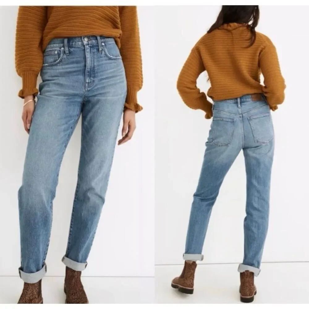 Madewell The High-Rise Slim Boyjean TENCEL™ Denim Edition Size 26